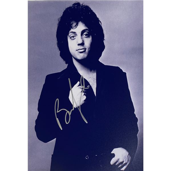 Autograph Signed  Billy Joel Photo