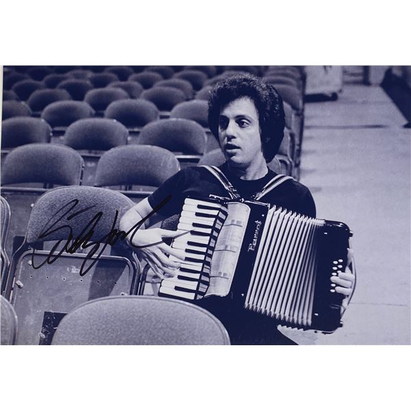 Autograph Signed  Billy Joel Photo