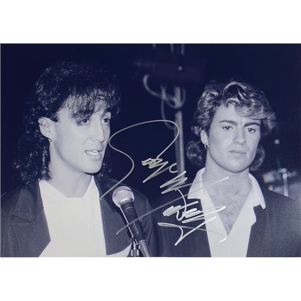 Autograph Signed  George Michael Photo
