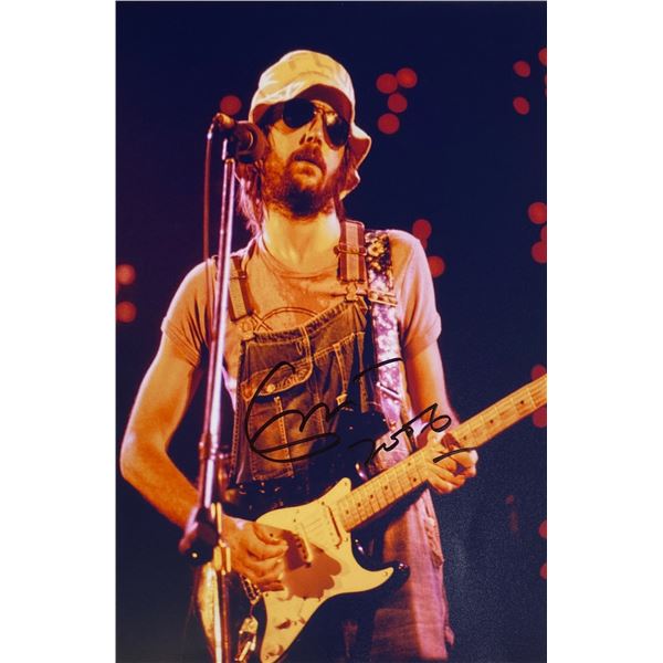 Autograph Signed  Eric Clapton Photo