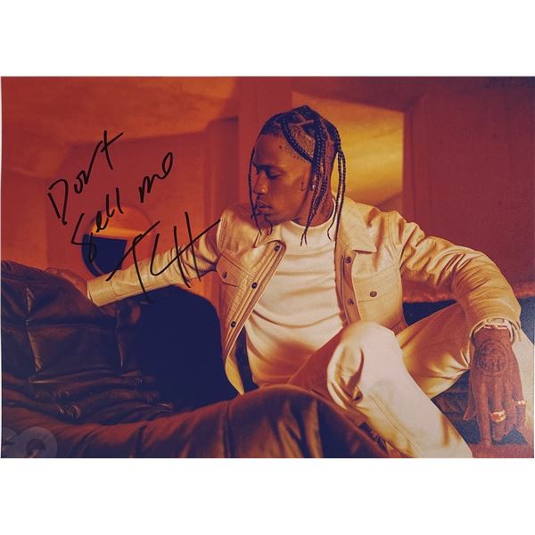 Autograph Signed  Travis Scott Photo