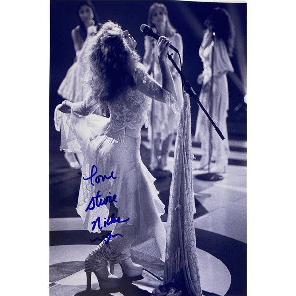 Autograph Signed  Stevie Nicks Photo