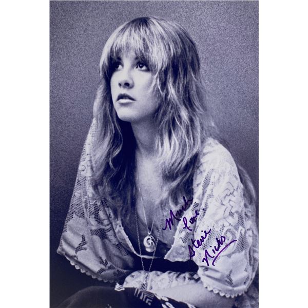Autograph Signed  Stevie Nicks Photo