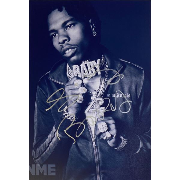 Autograph Signed  Lil Baby Photo