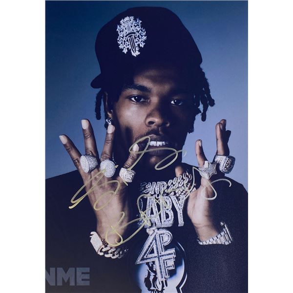 Autograph Signed  Lil Baby Photo