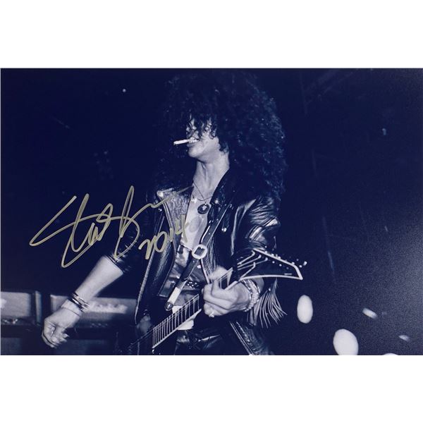 Autograph Signed  Guns N Roses Photo