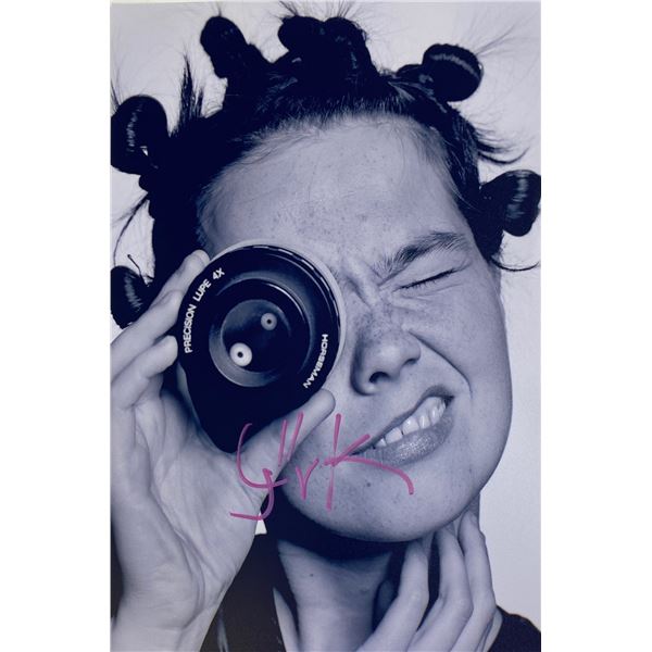 Autograph Signed  Björk Photo