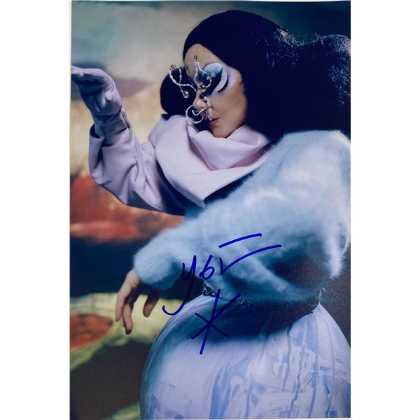 Autograph Signed  Björk Photo