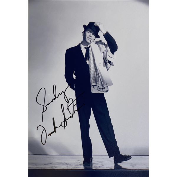 Autograph Signed  Frank Sinatra Photo