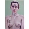 Image 1 : Autograph Signed  Miley Cyrus Photo
