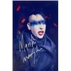 Image 1 : Autograph Signed  Marilyn Manson Photo
