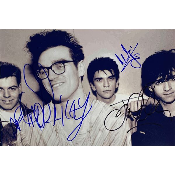 Autograph Signed  The Smiths Photo