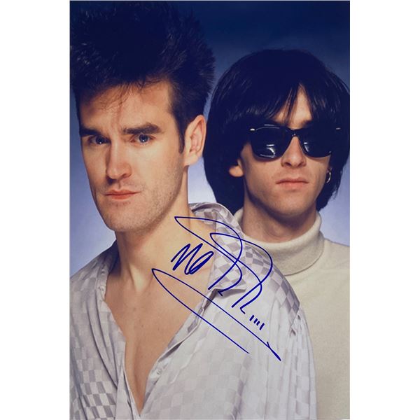 Autograph Signed  The Smiths Photo