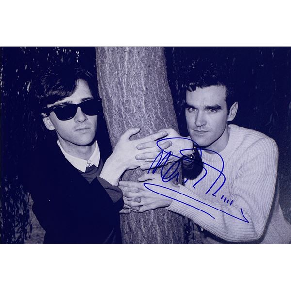Autograph Signed  The Smiths Photo