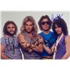 Image 1 : Autograph Signed  Van Halen Photo