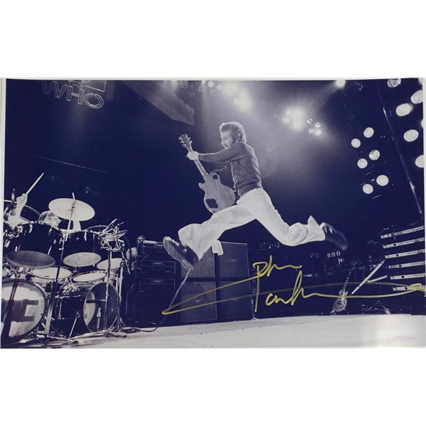 Autograph Signed  The Who Photo