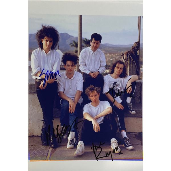 Autograph Signed  The Cure Photo