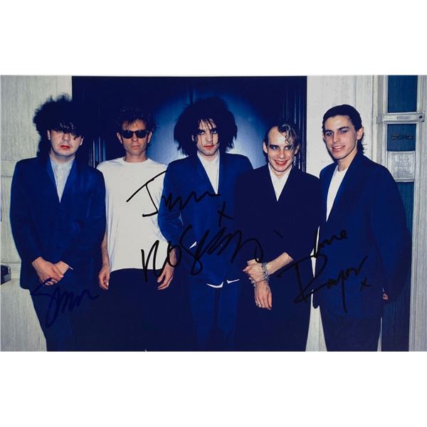Autograph Signed  The Cure Photo