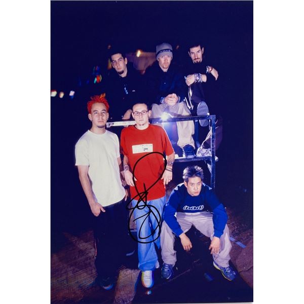 Autograph Signed  Linkin Park Photo