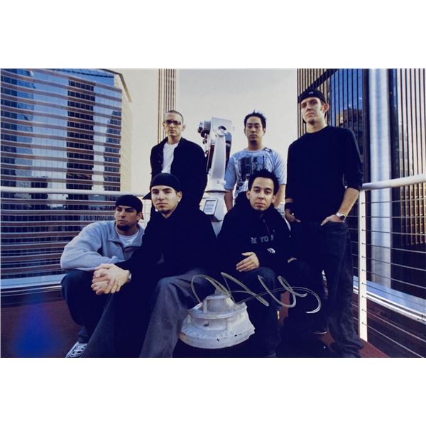 Autograph Signed  Linkin Park Photo