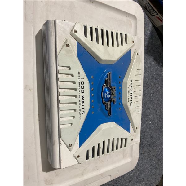 Marine PLMRA420 amplifier