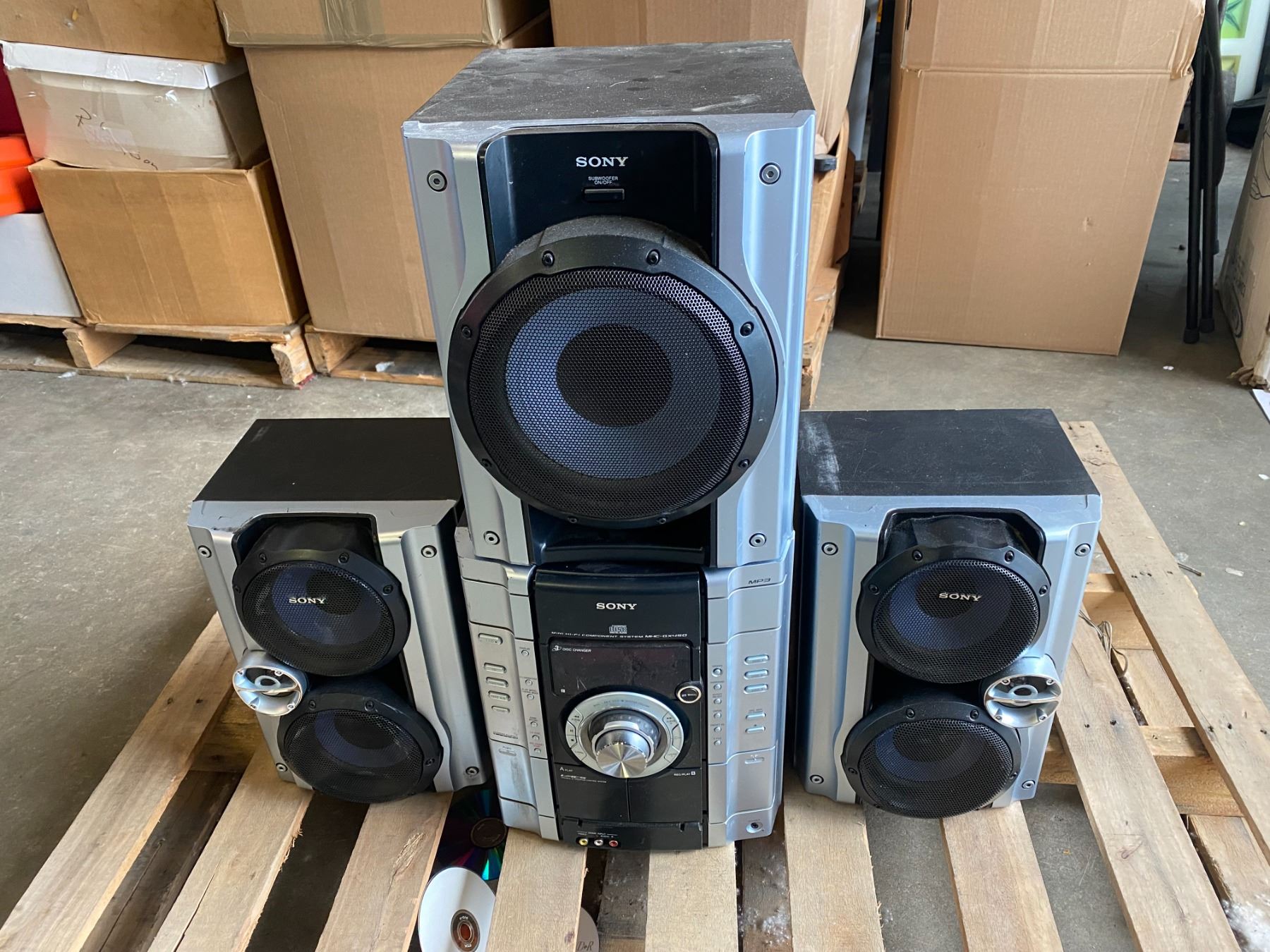 Sony stereo set