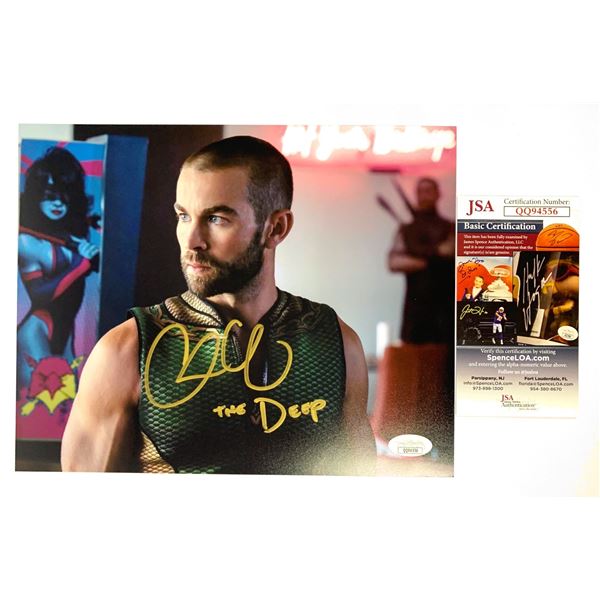 Signed Chace Crawford JSA Photo