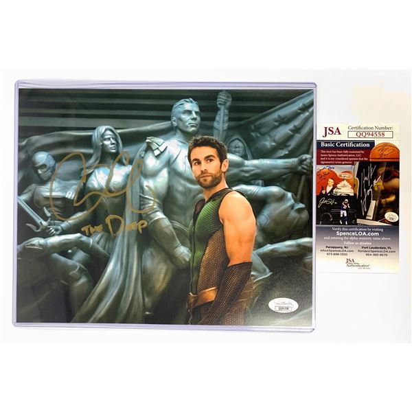 Signed Chace Crawford JSA Photo