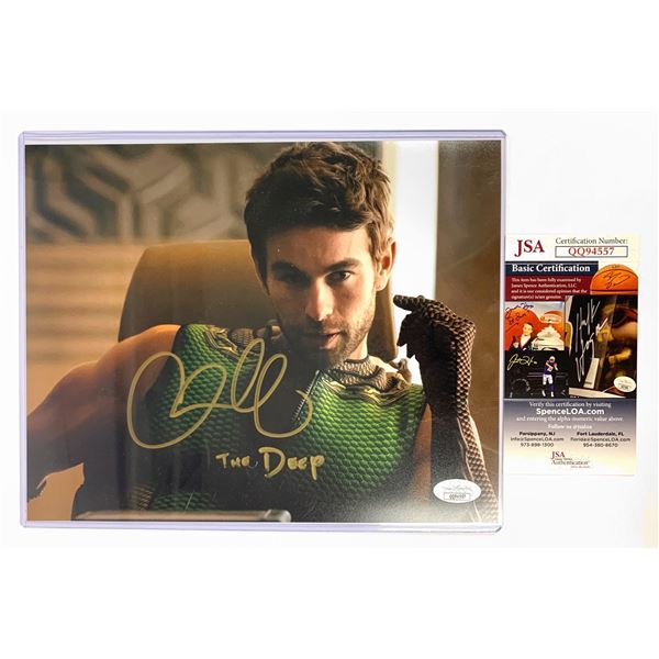 Signed Chace Crawford JSA Photo