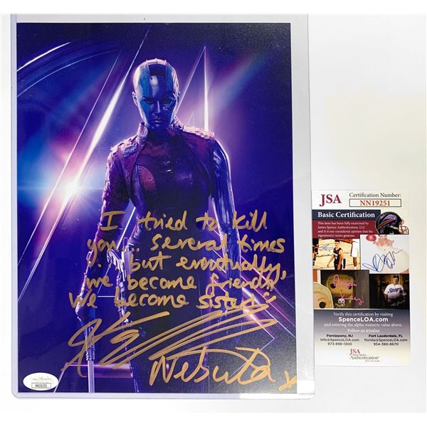 Signed Galaxy JSA Poster