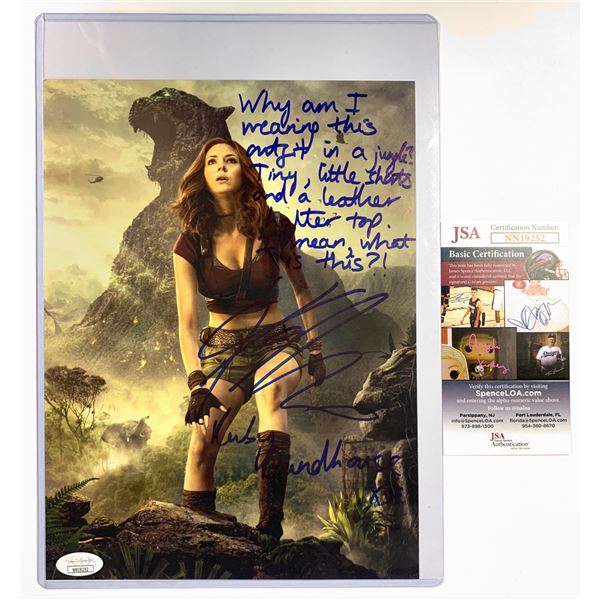 Signed Karen Gillan JSA Photo