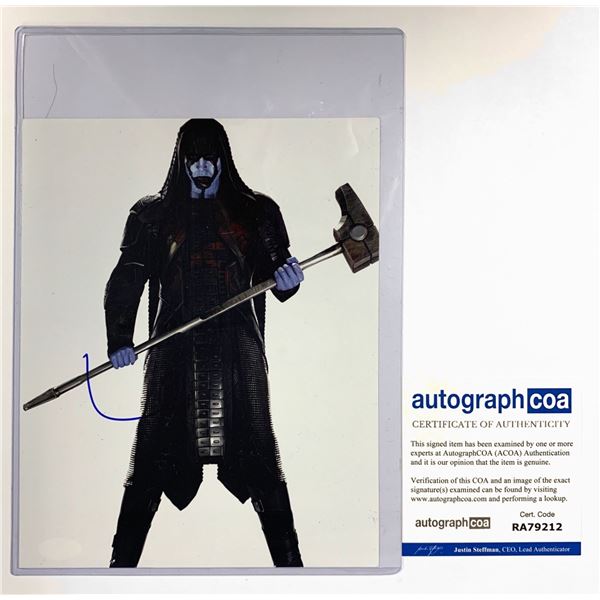 Signed Lee Pace AutographCOA Photo