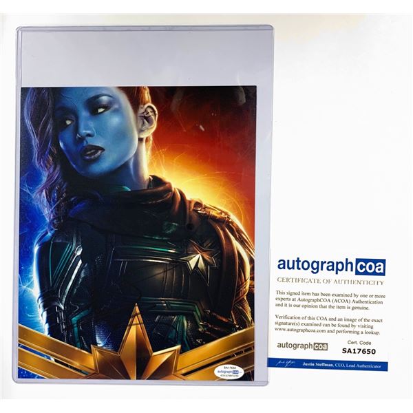 Signed Gemma Chan AutographCOA Photo