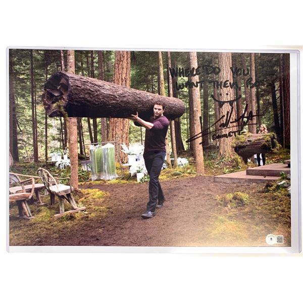 Signed Kellan Lutz Beckett Poster