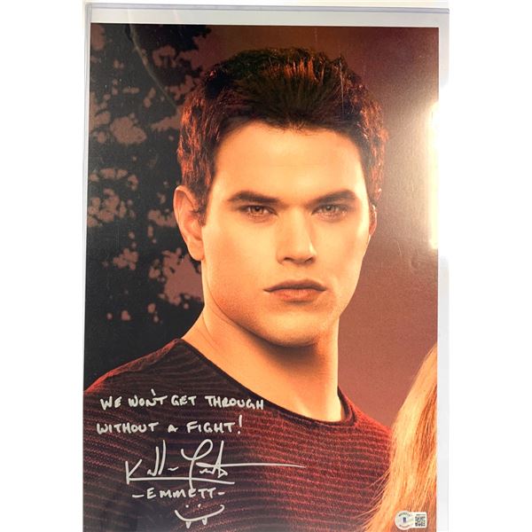 Signed Kellan Lutz Beckett Poster