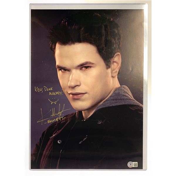 Signed Kellan Lutz Beckett Poster