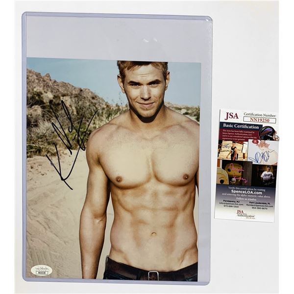 Signed Kellan Lutz Beckett Photo