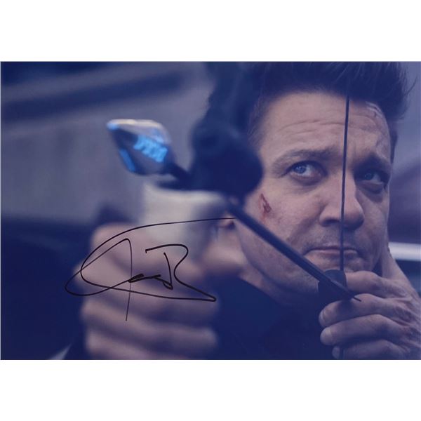 Autograph Signed Hawkeye Photo