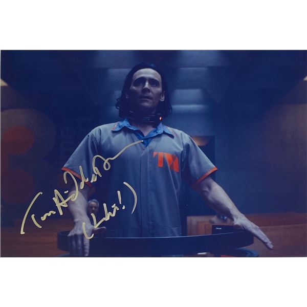 Autograph Signed Loki Photo