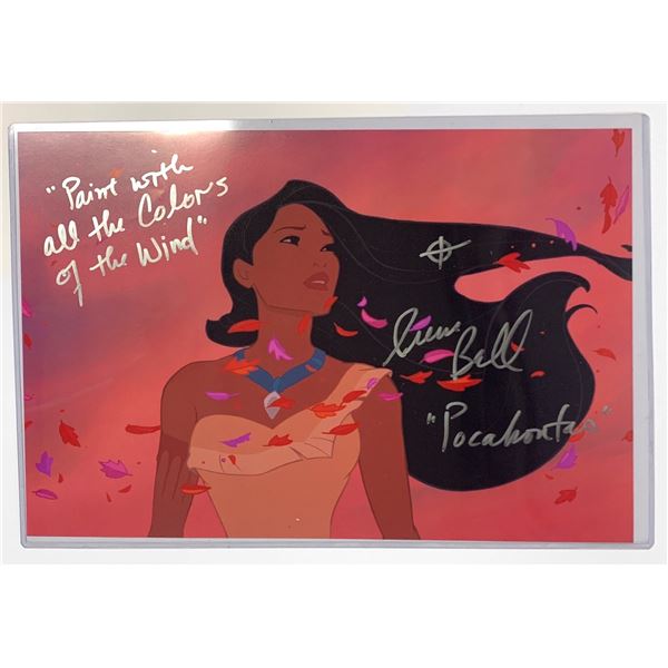 Signed Pocahontas Offical PIX Photo