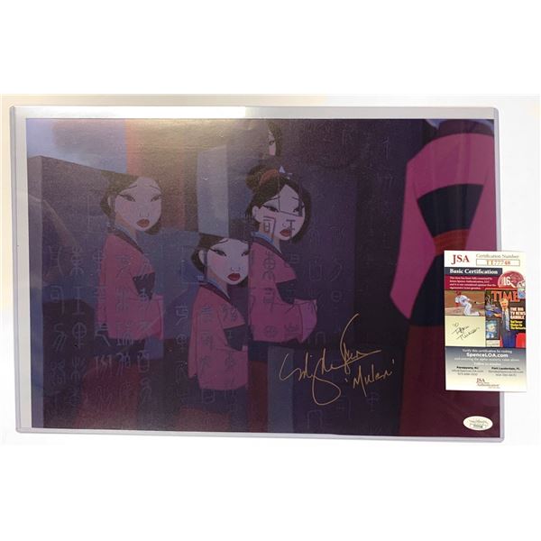Signed Mulan JSA Photo