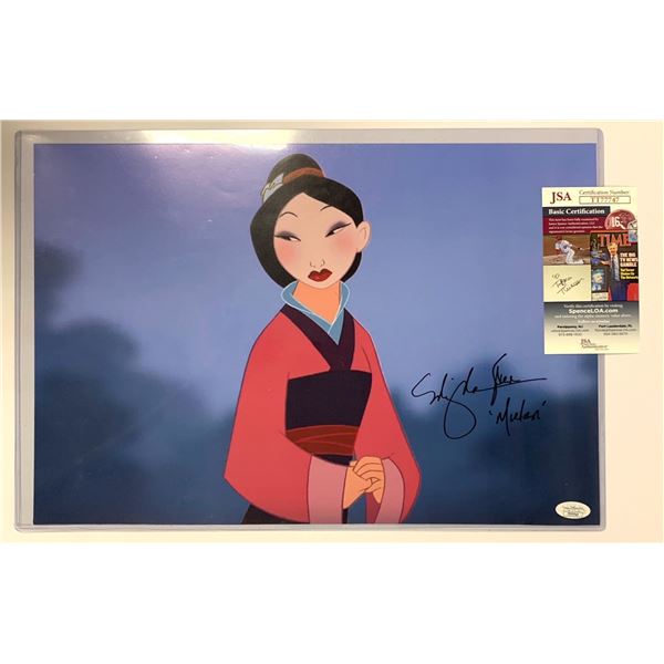 Signed Mulan JSA Photo