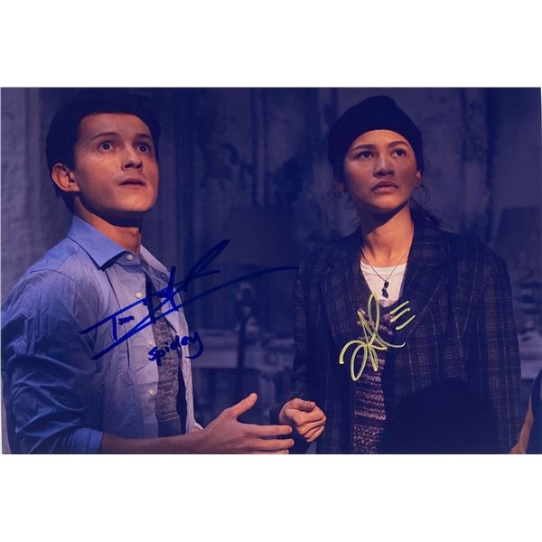 Autograph Signed Spiderman No Way Home Photo