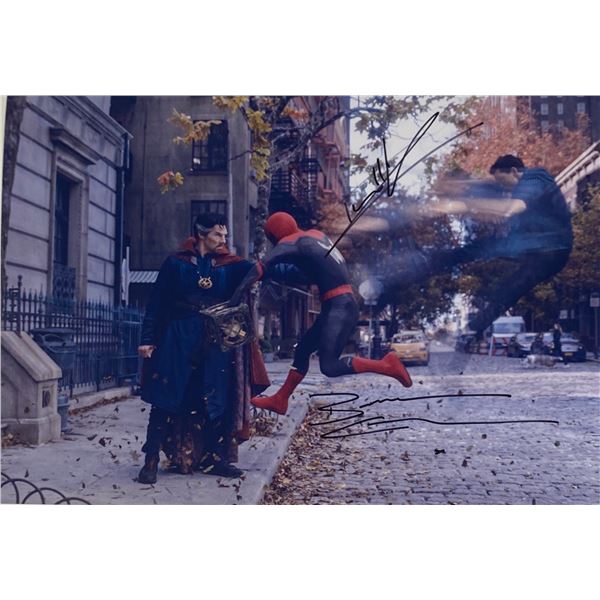 Autograph Signed Spiderman No Way Home Photo