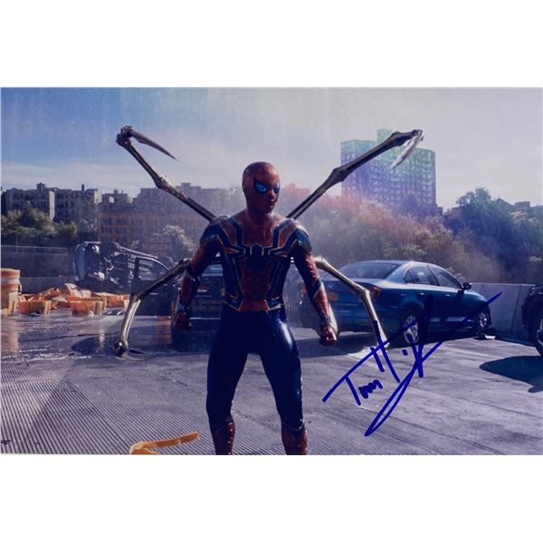 Autograph Signed Spiderman No Way Home Photo