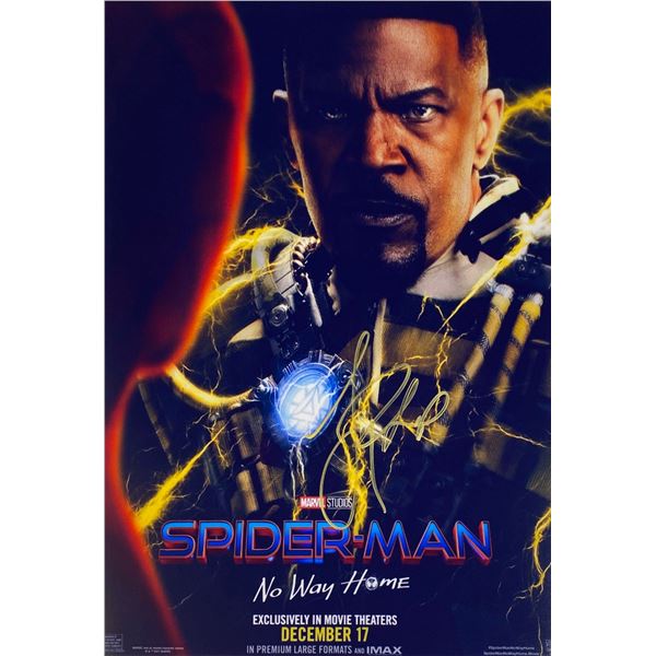 Autograph Signed Spiderman No Way Home Photo