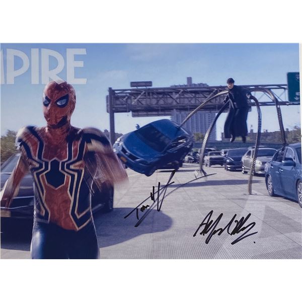 Autograph Signed Spiderman No Way Home Photo