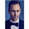 Image 1 : Autograph Signed Tom Hiddleston Photo
