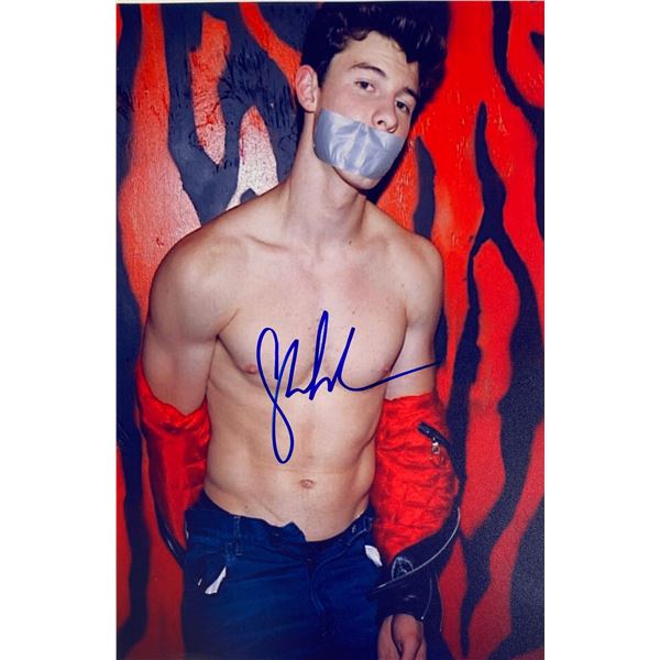 Autograph Signed Shawn Mendes Photo