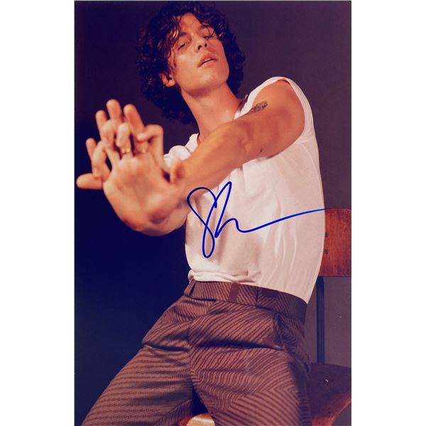 Autograph Signed Shawn Mendes Photo